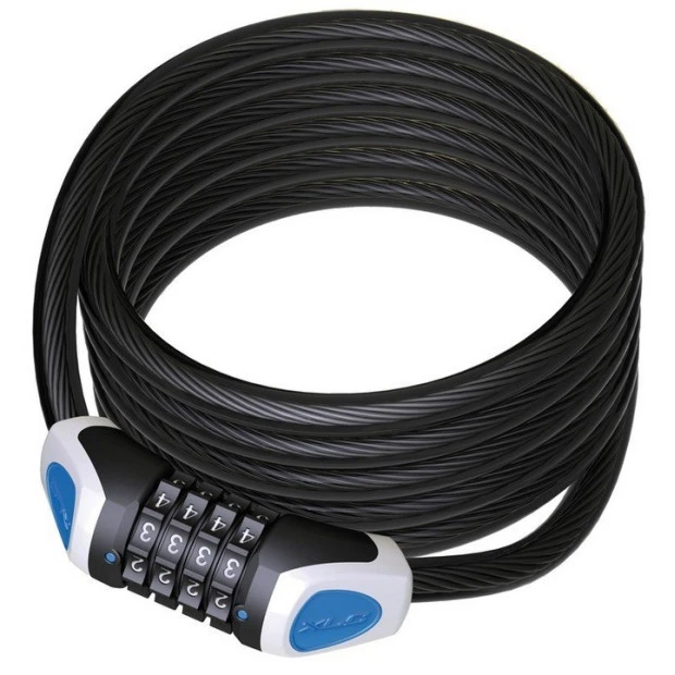 Antivol à Spirale XLC Ronald Biggs III 15x1850mm Noir 3 Antivol à Spirale XLC Ronald Biggs III 15x1850mm Noir