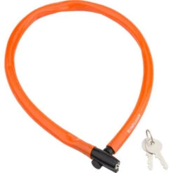 Antivol Kryptonite Keeper 665 Key Cable - Orange -Vélo Pièces Soldes Boutique antivol kryptonite keeper 665 key cable orange 2