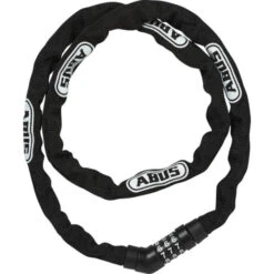 Chaîne Antivol Abus Steel-O-Chain 4804C/110 Noir - 110 Mm