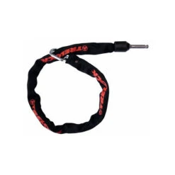 Chaîne Antivol Au Cadre Trelock ZR 355 Noir/Rouge 100cm