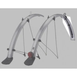Garde-boue SKS Bluemels Trekking 28' 11186 45 Mm [Spécial Câble électrique] - Argent -Vélo Pièces Soldes Boutique garde boue sks bluemels trekking 28 11186 45 mm special cable electrique argent 3
