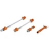 Kit De Blocages Rapides Antivol XLC QR-L08 Orange -Vélo Pièces Soldes Boutique kit de blocages rapides antivol xlc qr l08 orange