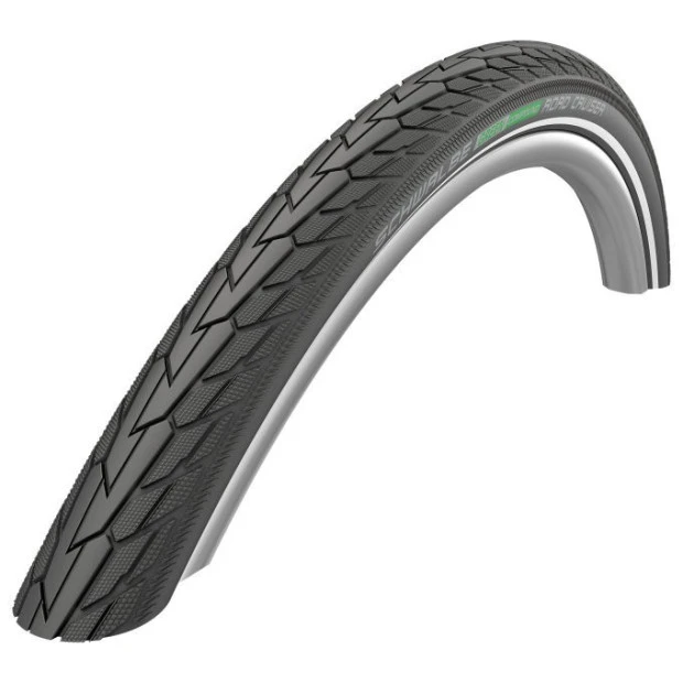 Pneu Schwalbe Road Cruiser Green Réfléchissant 16" - 47-305 (16x1.75) - Noir 3 Pneu Schwalbe Road Cruiser Green Réfléchissant 16" - 47-305 (16x1.75) - Noir
