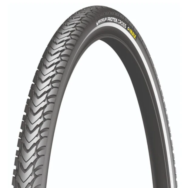 Pneu Trekking Michelin Protek Cross Max Tringles Rigides 700x32C (32-622) Noir Reflex 3 Pneu Trekking Michelin Protek Cross Max Tringles Rigides 700x32C (32-622) Noir Reflex