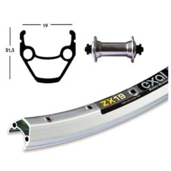 Roue Avant Exal / Shimano RM40 26' (559-19)