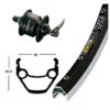Roue Dynamo 26' Shimano DH3N72 Exal ZX 19 Noir (559-19) -Vélo Pièces Soldes Boutique roue dynamo 26 shimano dh3n72 exal zx 19 noir 559 19